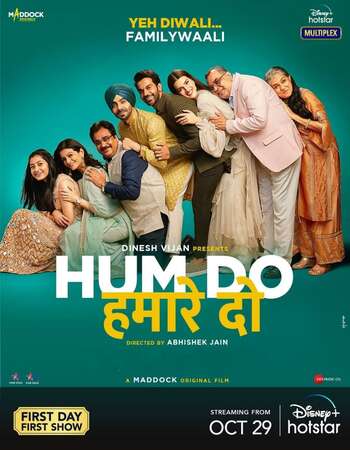 Hum Do Hamare Do 2021 DVD Rip full movie download